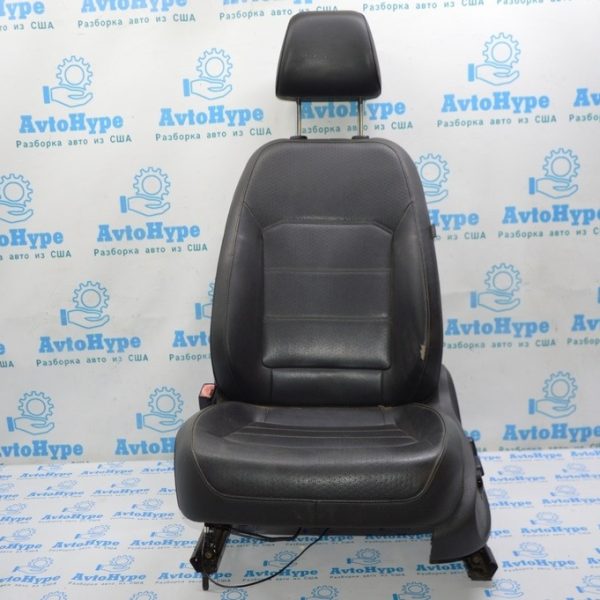 Водительское сидение VW Passat b7 USA кожа черн (05) деф. с AIRBAG 561-881-805-AH-OQS