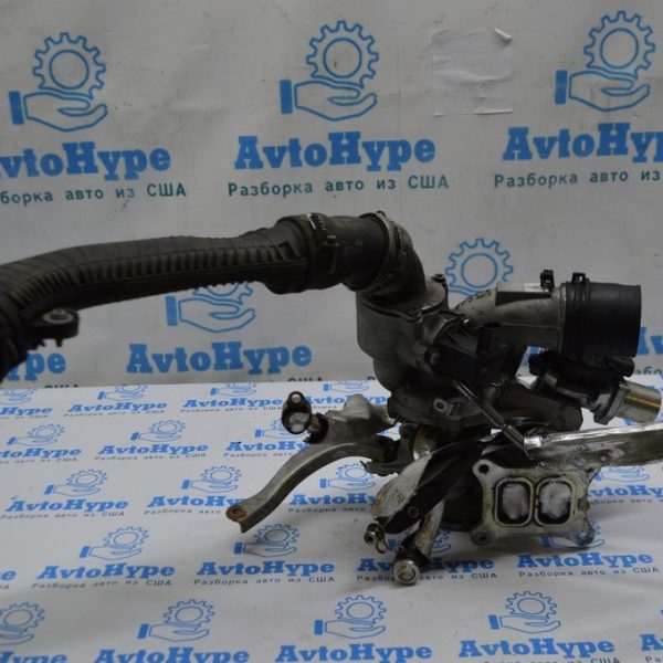 Патрубок воздушный прав средний VW Passat b7 USA 1.8T 1K0-145-840-AF