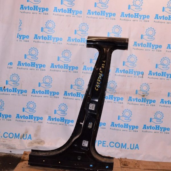 Стойка кузовная центральная левая Jeep Cherokee KL 14- черная,цвет PXR (03) с батоном 68340151AB