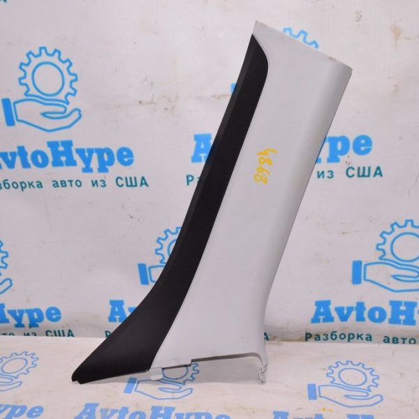 Накладка передней стойки левая Jeep Renegade черно-серая 18-20