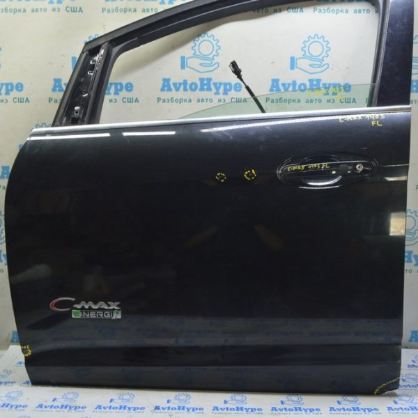 Дверь в сборе передняя левая Ford C-max MK2 13-18 keyless (03) ржавчинка внизу DM5Z-5820125-B