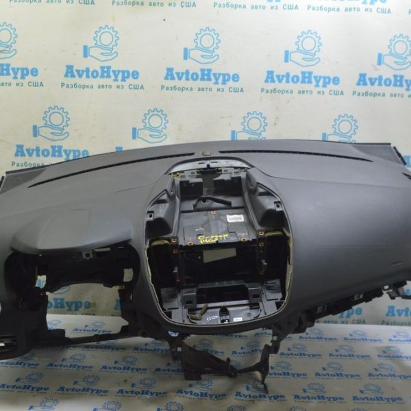Торпедо передняя панель с AIRBAG Ford C-max MK2 13-18 черная (03) CJ5Z7804320DA
