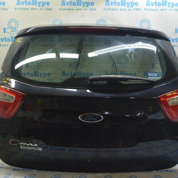 Дверь багажника голая Ford C-max MK2 13- 2 тычки (03) черная HM5Z5840110A