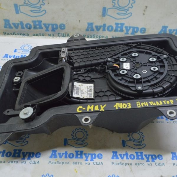 Вентилятор охлаждения батареи левый Ford C-max MK2 13-18 energi в сборе FM5Z-10C659-F