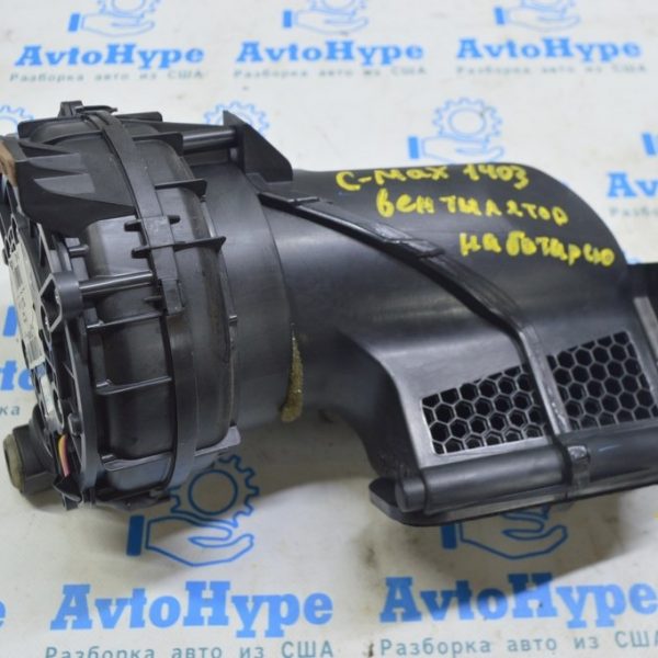 Вентилятор охлаждения батареи правый Ford C-max MK2 13-18 energi в сборе FM5Z-10C659-D