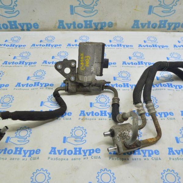 Трубка системы охлаждения акпп Ford C-max MK2 13-18 с клапаном DM5P-7Z378-AB