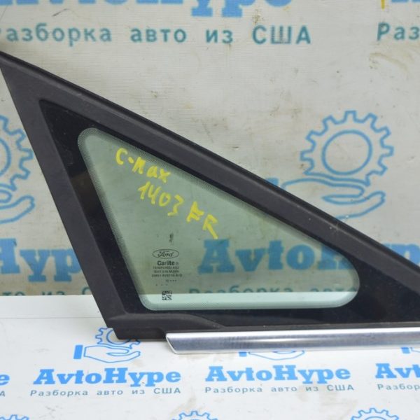 Форточка глухое стекло передняя правая Ford C-max MK2 13-18 один хром GM5Z-5829710-B