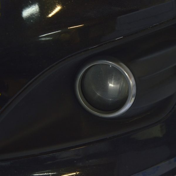 Обрамление ПТФ перед лев Ford C-max MK2 13-18 usa с хром кольцом DM5Z-17B814-B