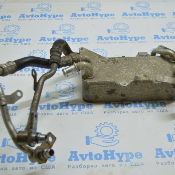 Маслянный охладитель (теплообменник) АКПП Audi A8 D4 10-17 (01) 4h0317021h