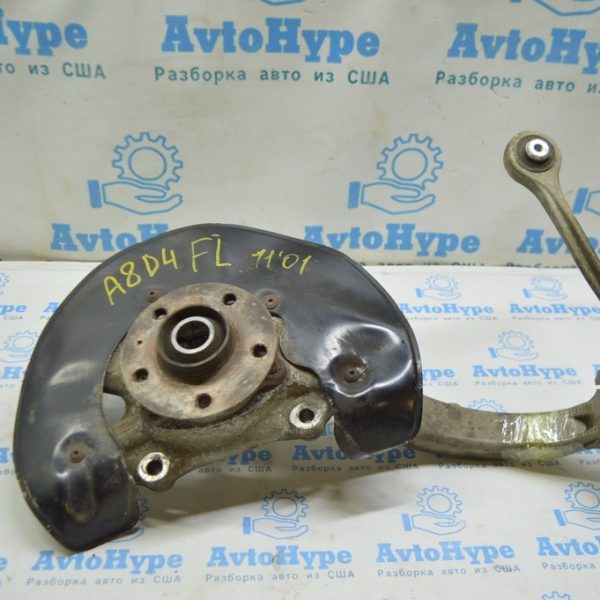 Кожух тормозного диска передний левый Audi A8 D4 10-17 4H0615311C