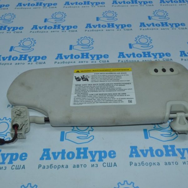 Козырек правый Ford Edge 16- серый FT4Z-5804104-FD