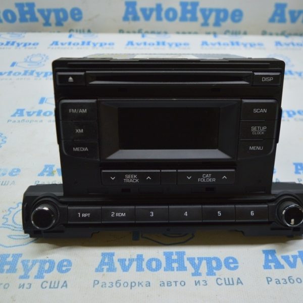 Монитор, дисплей, навигация HYUNDAI ELANTRA AD 17-малый дисплей (03) потерты кнопки 96170-F2100-UAT