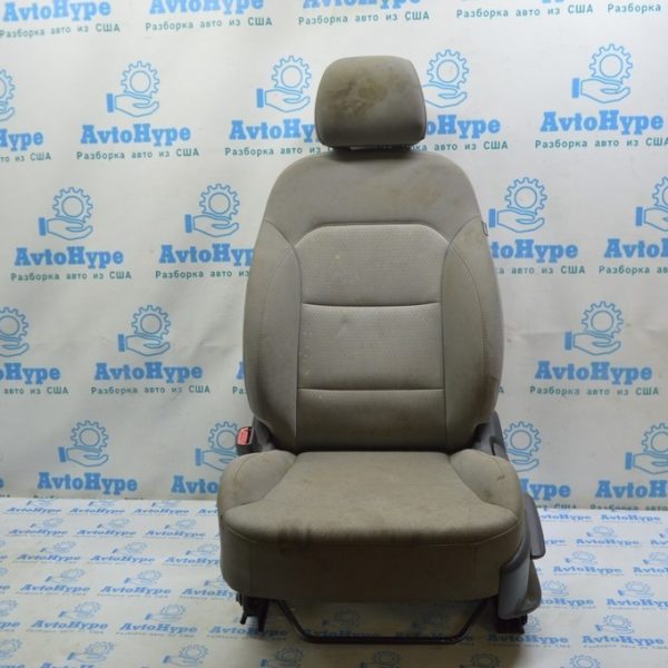 Водительское сидение Hyundai Elantra AD 17- без airbag, механич, тряпка сер (03) 88100-F3000-XFZ