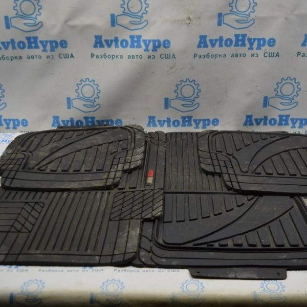 Комплект ковриков салона Hyundai Elantra AD 17- резина черн (03) F2F14-AC000