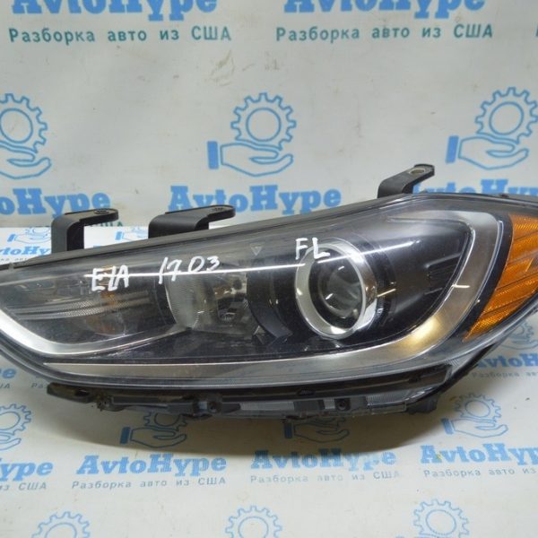Фара передняя левая HYUNDAI ELANTRA AD 17-18 дорест галоген (03) 92101-F3000
