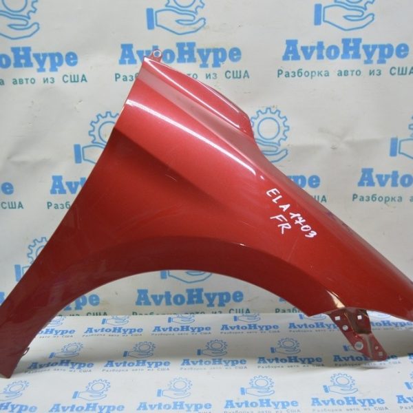 Крыло переднее правое HYUNDAI ELANTRA AD 17-18 дорест (03) красное 66320-F2000