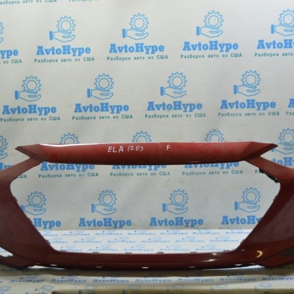 Бампер передний голый HYUNDAI ELANTRA AD 17-(03) красный 86510-F3000