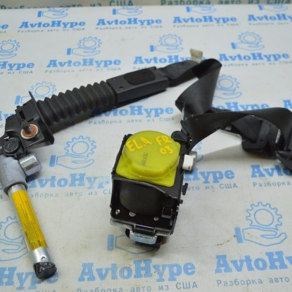 Водительский ремень безопасности с натяжителем Hyundai Elantra AD 17- черн 88810-F3000-TRY