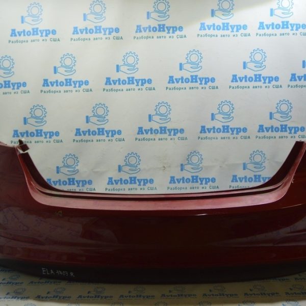 Бампер задний голый HYUNDAI ELANTRA AD 17-18 дорест (03) красный трещинка 86612-F2000