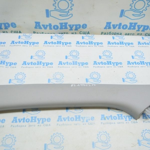 Накладка передней стойки верх левая Hyundai Elantra AD 17- серая  85810-F3000-XUG