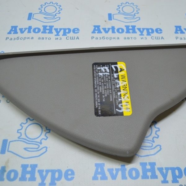 Накладка торпеды боковая лев Hyundai Elantra AD 17- серая 84765-F3000