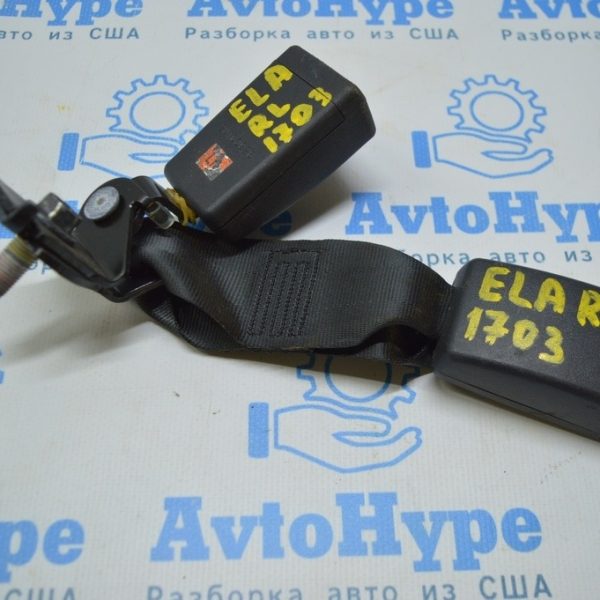 Замок заднего ремня безопасности Hyundai Elantra AD 17- черн