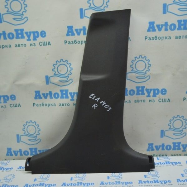 Накладка центральной стойки нижняя правая Hyundai Elantra AD 17- черн 85835-F3000-TRY