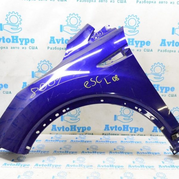 Крыло переднее левое Ford Escape MK3 13- синий цвет J4 (08) GJ5Z-16006-A