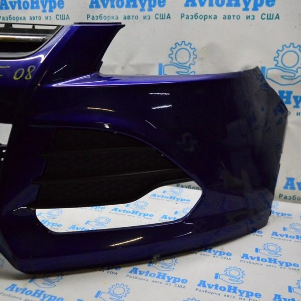 Решетка переднего бампера левая Ford Escape MK3 13-16 дорест мат CJ5Z-17E811-AA