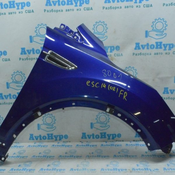 Крыло переднее правое Ford Escape MK3 13- синий цвет J4(08) GJ5Z-16005-A