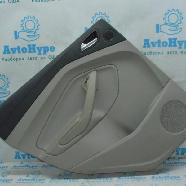 Обшивка двери (карточка) зад лев Ford Escape MK3 13- серая (08) CJ5Z-7827407-DA