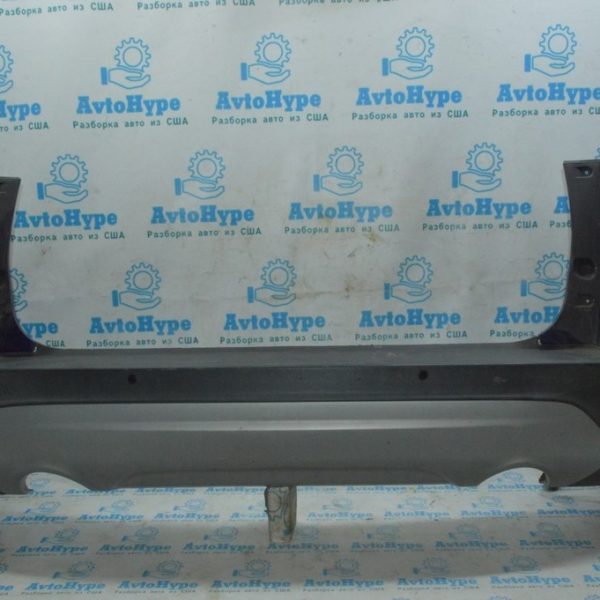 Бампер задний голый прав Ford Escape MK3 13-16 дорест синий цвет J4 (08) CJ5Z-17810-APTM