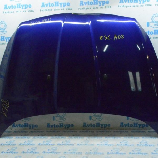 Капот голый Ford Escape MK3 13-16 синий цвет J4(08) замят спереди не сильно CJ5Z-16612-A