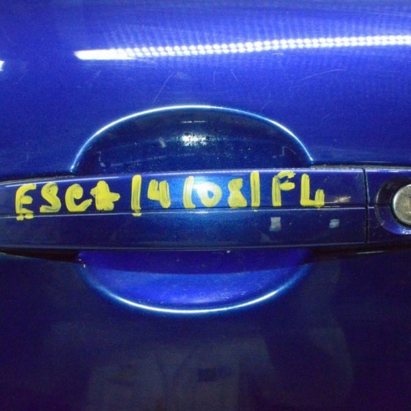 Ручка двери внешняя перед лев Ford Escape MK3 13- синий цвет J4(08) CV6Z-5422404-CA