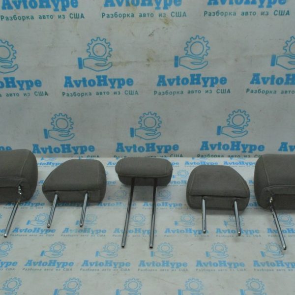 Подголовник задний лев Ford Escape MK3 13-19 тряпка серая (08) CJ5Z-78611A09-ED