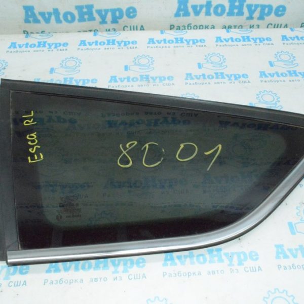 Форточка (глухое стекло) задняя левая Ford Escape MK3 13- хром CJ5Z-7829711-C
