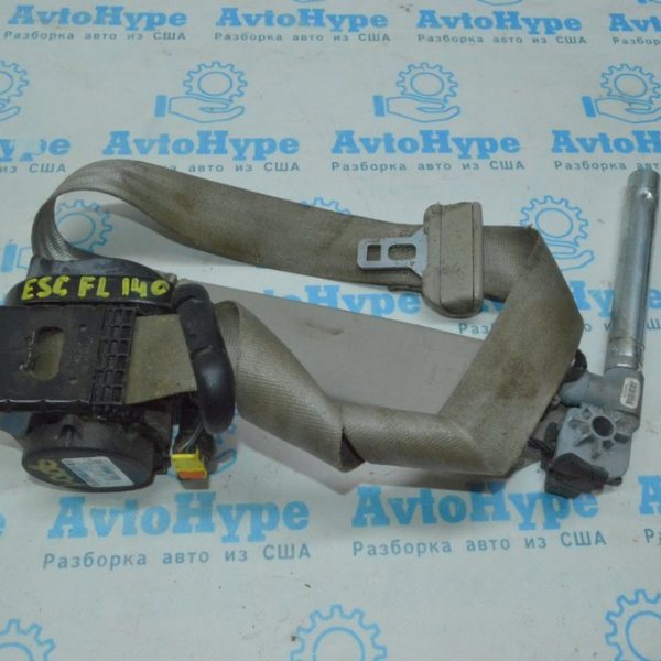 Водительский ремень безопасности Ford Escape MK3 13- серый (08) CJ5Z-78611B09-AD