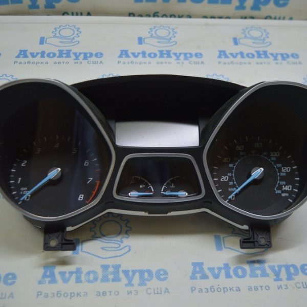 Щиток приборов Ford Escape MK3 13-16 дорест большой экран (10) 5FTB75090A DJ5Z-10849-SA