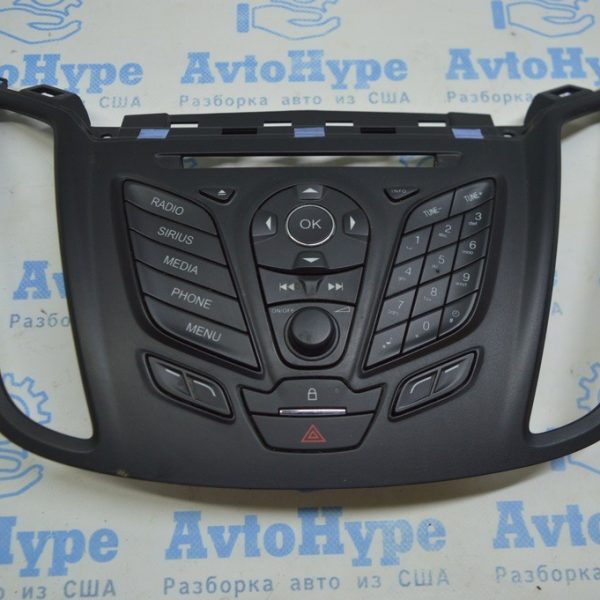 Панель управления магнитофоном Ford Escape MK3 13-16 дорест тип 1 (10) DJ5T18K811GA