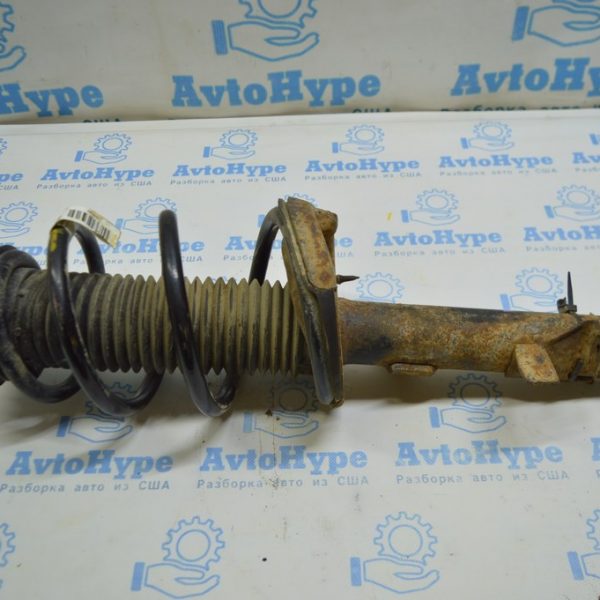 Стойка амортизатора в сборе перед лев Ford Escape MK3 13- (10) косая чашка CV6Z-18124-G