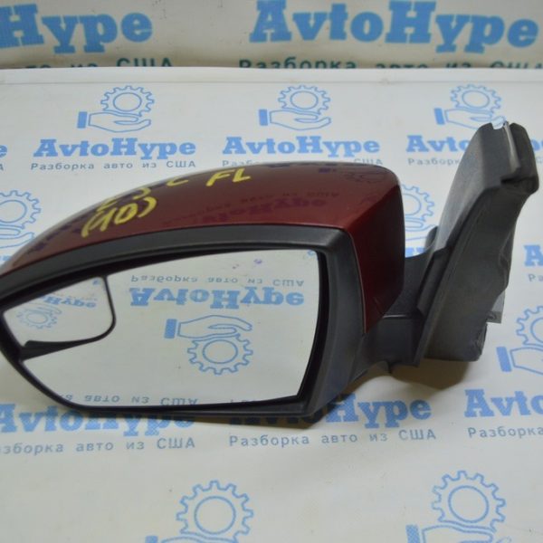 Зеркало боковое левое Ford Escape MK3 13- без поворотника (10) красн.цвет 3пина CJ5Z-17683-BA