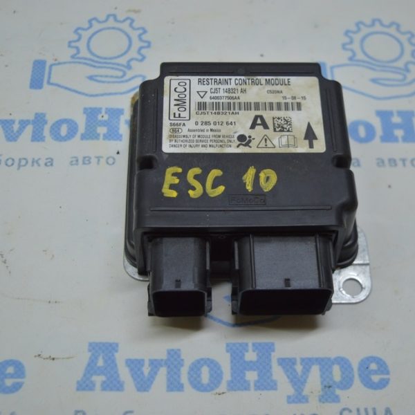 Модуль srs airbag компьютер подушек безопасности Ford Escape MK3 13-16 дорест (10) под перешив CJ5T-14B321-AH