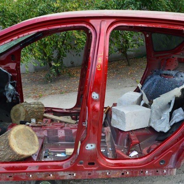 Стойка кузовная центральная левая Ford Escape MK3 13- красный цвет RR(10) CJ5Z-7824301-A