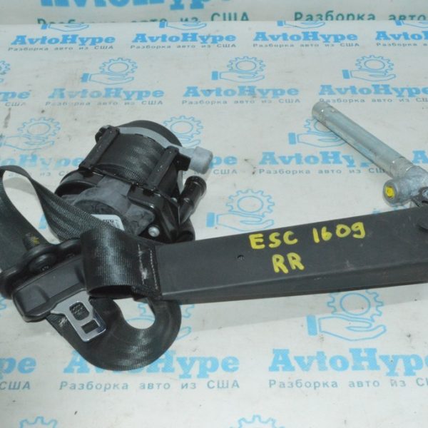 Пассажирский ремень безопасности Ford Escape MK3 13- черн CJ5Z-78611B08-AC