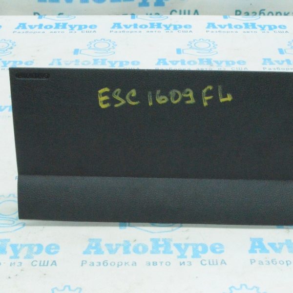 Подушка безопасности airbag коленная водительская лев Ford Escape MK3 13- черн GJ5Z-78045J77-AF