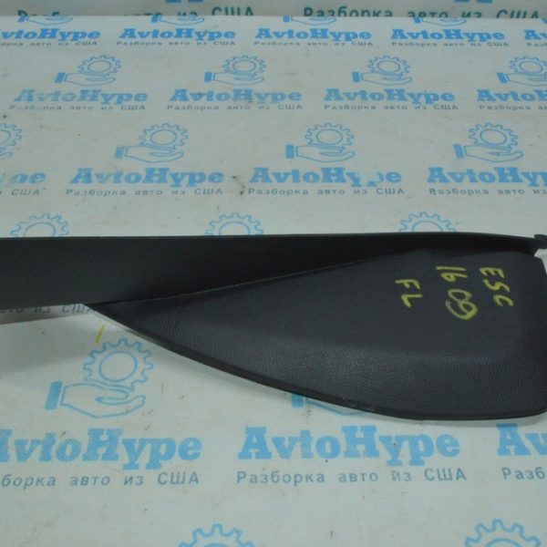 Накладка передней панели боковая левая Ford Escape MK3 13-19 черн CJ5Z-78044C61-AB