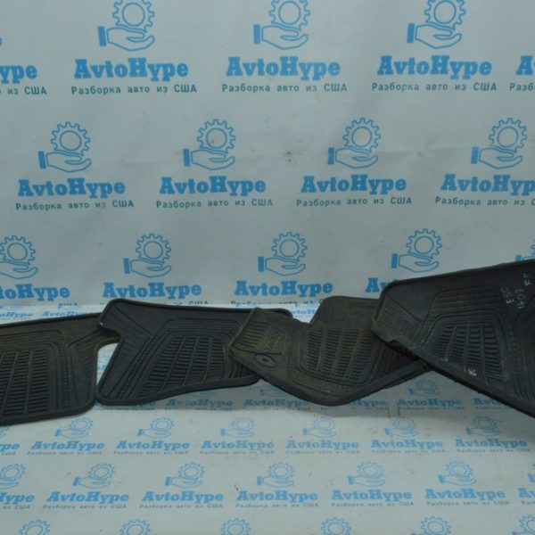 Комплект ковриков салона Ford Escape MK3 13- резина (09) DJ5Z-7813086-AB