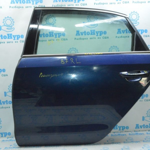 Молдинг дверь-стекло центральный зад лев VW Passat b7 USA хром 561-839-475-B-7Z7