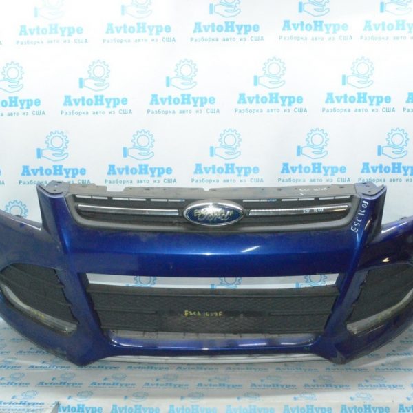 Бампер передний голый Ford Escape MK3 13-16 дорест (09) синий CJ5Z-17D957-BCPTM