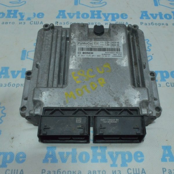 Блок ECU компьютер двигателя Ford Escape MK3 13- 1.6T 2.0T (09) GJ5A-12A650-HB